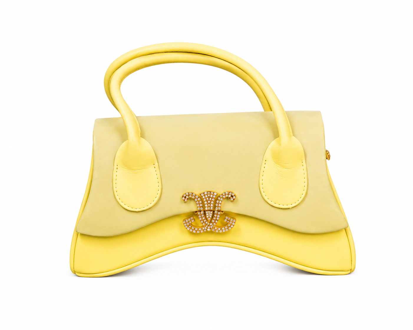 Luna Crescent Top Handle Bag