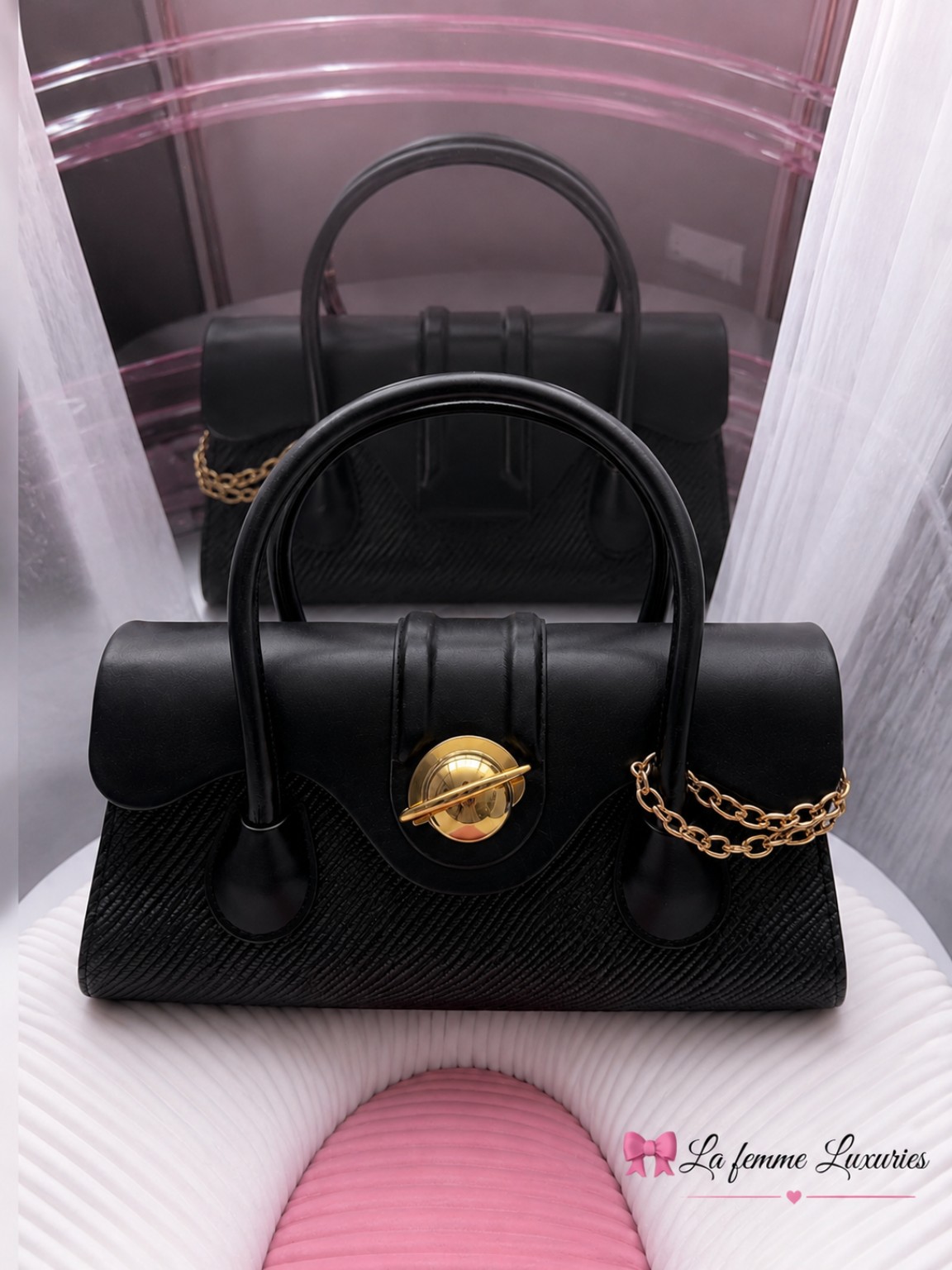 Celeste Orbit Top Handle Bag