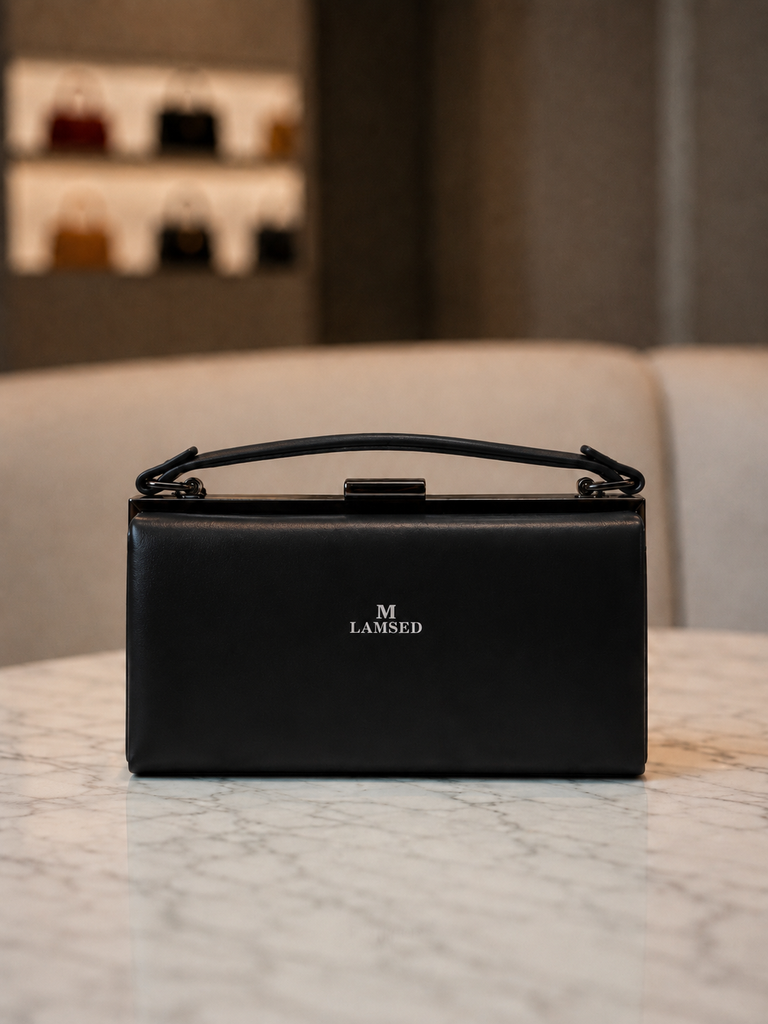 Lamsed Luxe Box Clutch
