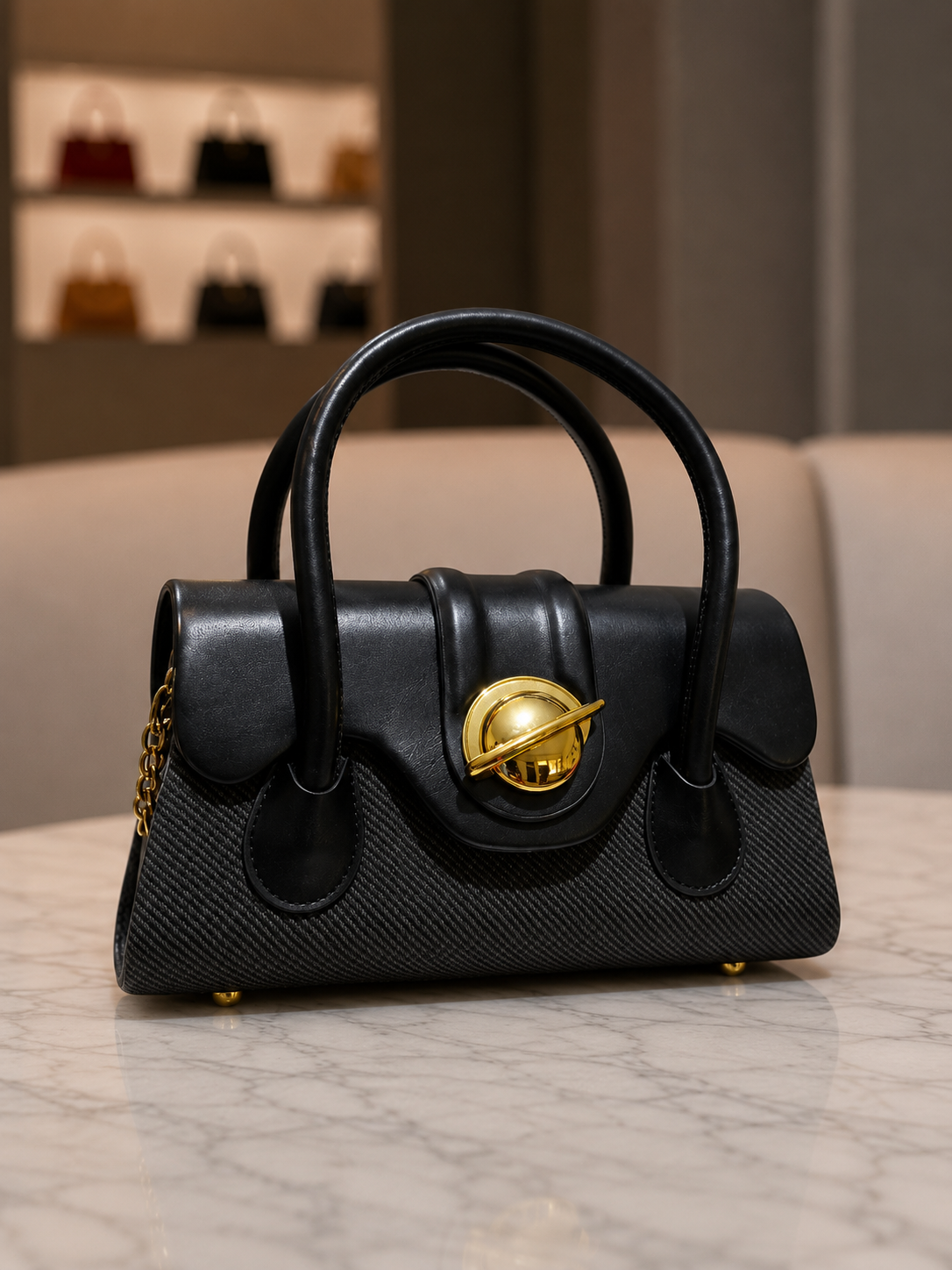Celeste Orbit Top Handle Bag