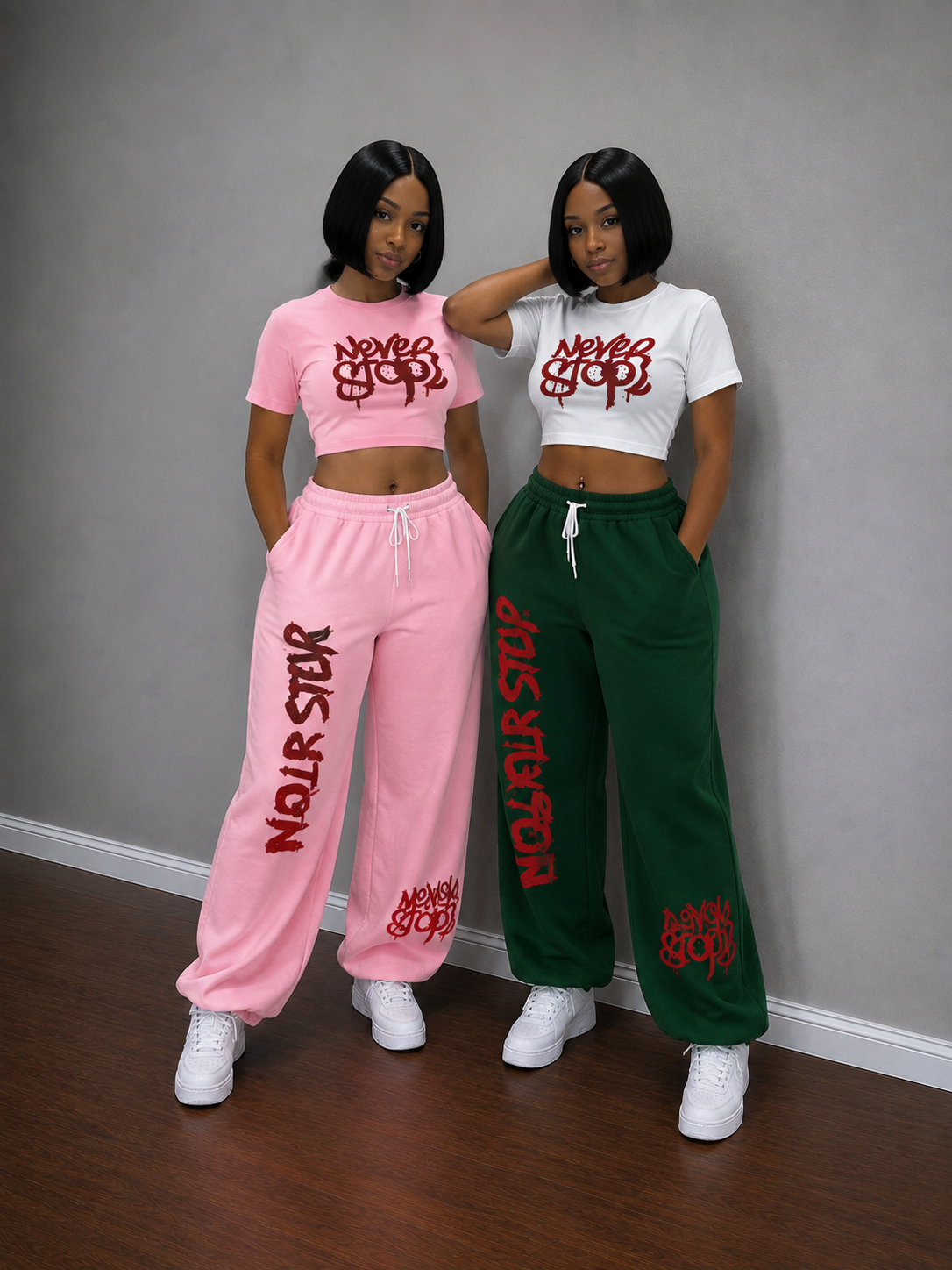 Never Stop Streetwear Set